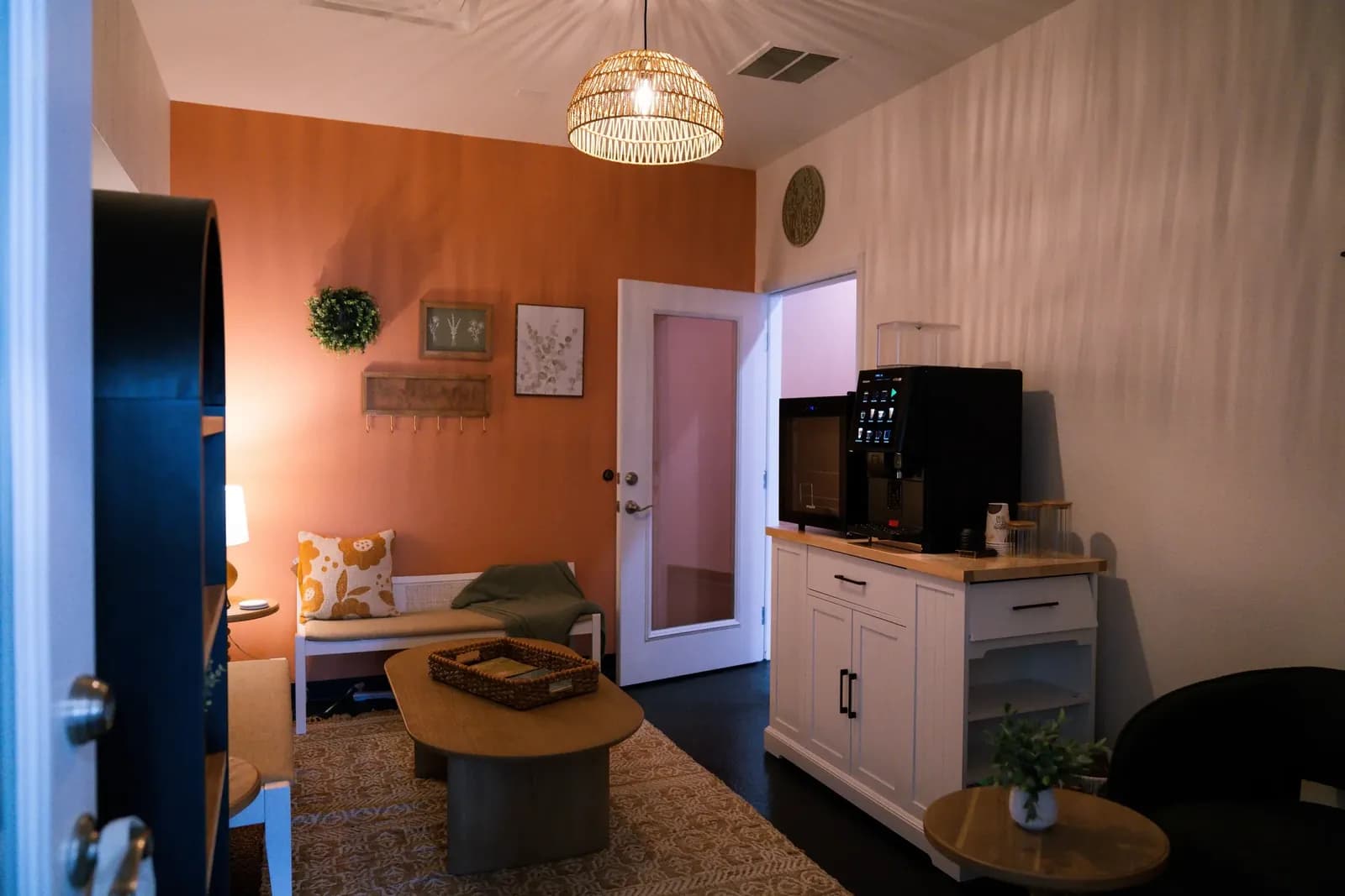 Members lounge at Peaches